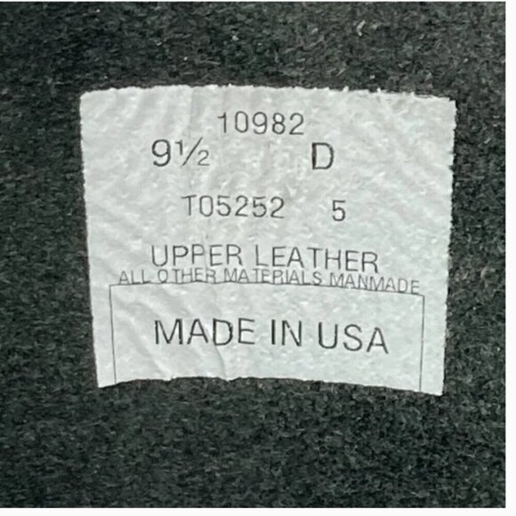 Santa Fe Boot Co. Black Leather Harness Boots Size 9.5 - Picture 8 of 8